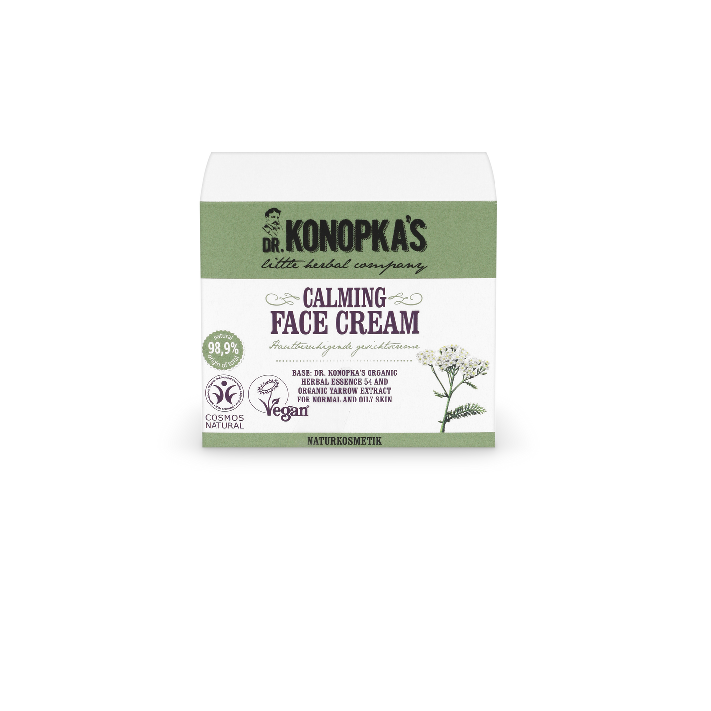 Dr Konopka's andlitskrem - róandi fyrir olíukennda húð