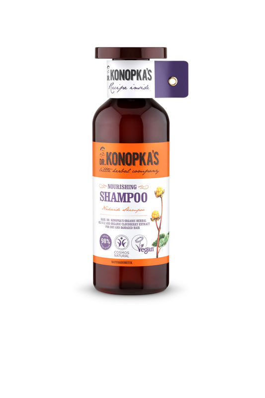 Dr Konopka's nærandi sjampó fyrir þurrt hár
